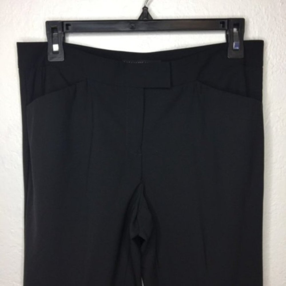 Lafayette 148 Sz. 4 Black Ankle Crop Pant cd031 - Picture 4 of 8